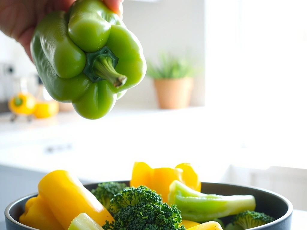 Príprava čerstvej zeleniny